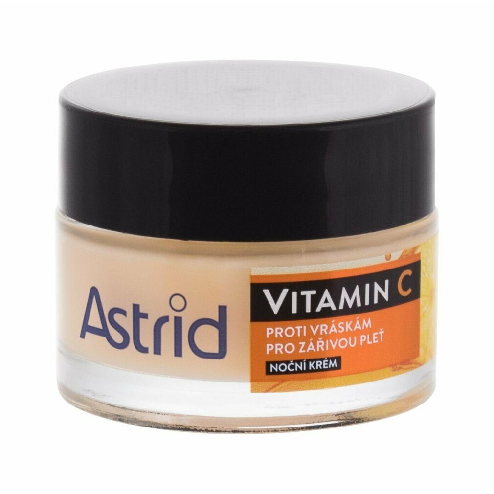 Astrid Nachtcreme Nocni Krem Proti Vraskam Pro Zarivou Plet S Vitaminem C