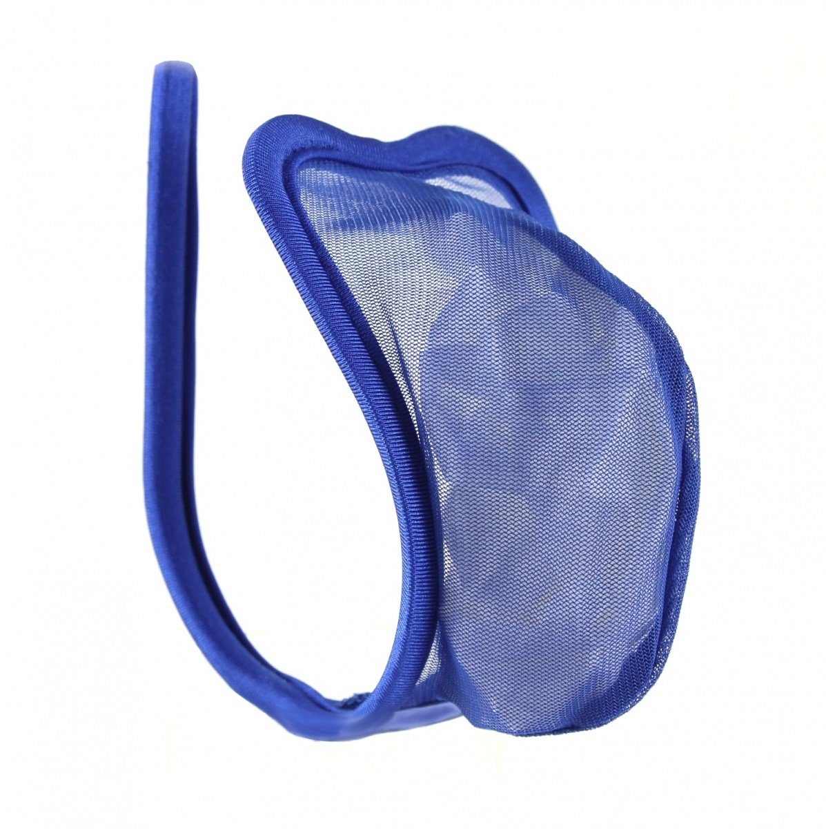 Lau-Fashion Tanga C-String Transparent Tanga Blau günstig online kaufen