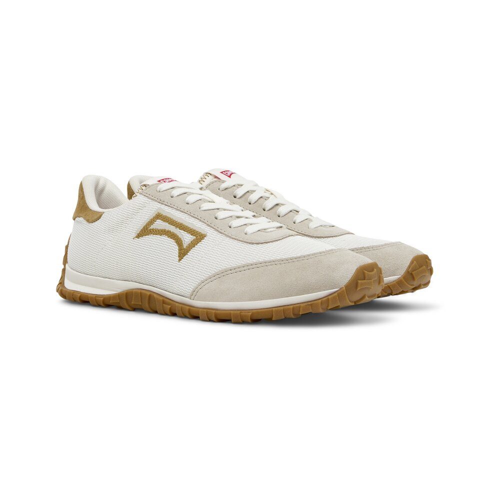 Camper Camper - Drift Walk - Weiß Schnürschuh