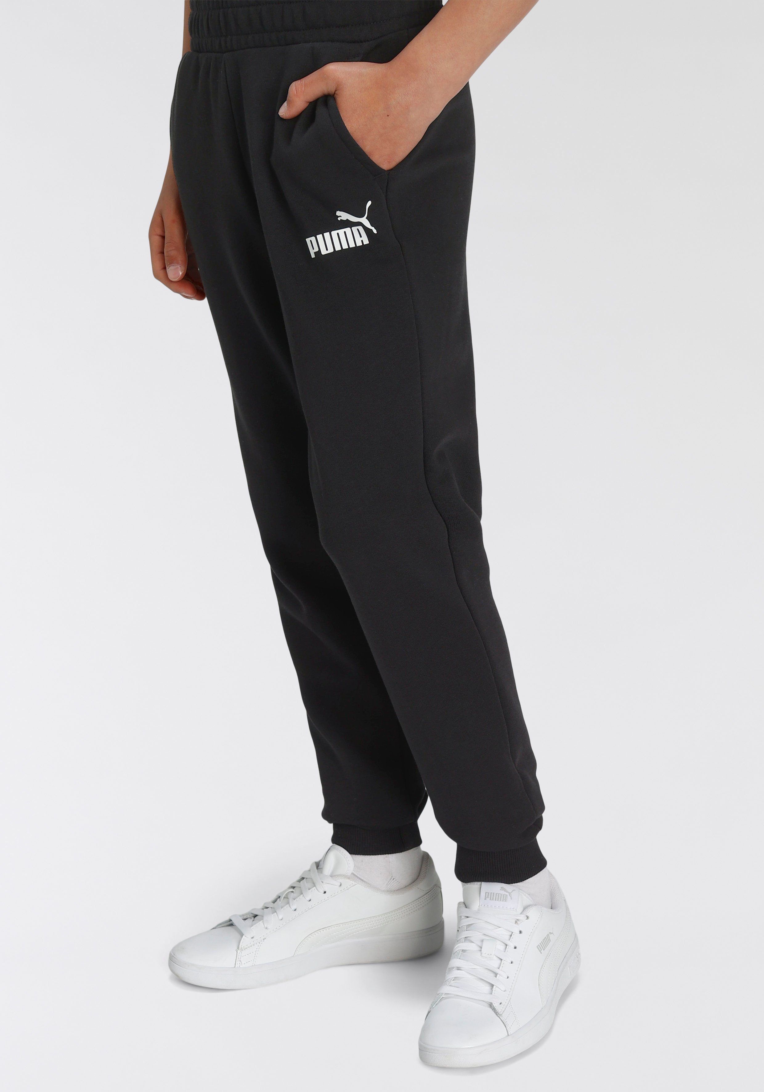 PUMA Trainingshose ESS LOGO PANTS TR CL B für Jugendliche, für sportliche Aktivitäten und Freizeit