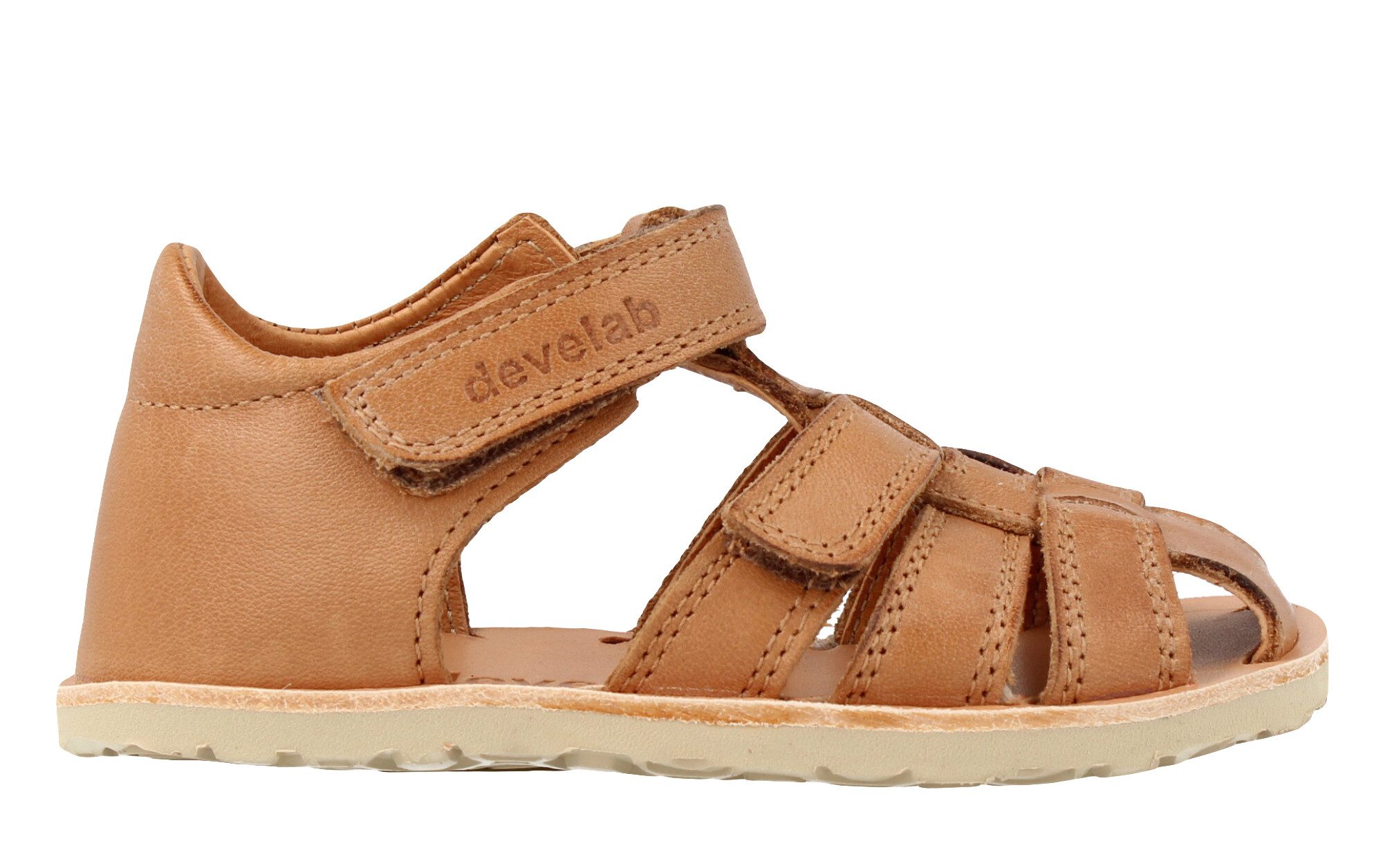 Develab Sandalen Lauflernschuh Barfußschuhe Barefoot 47060 Leder Sandalette