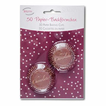 STÄDTER Muffinform Papier Chocolate Mini 50 Stück