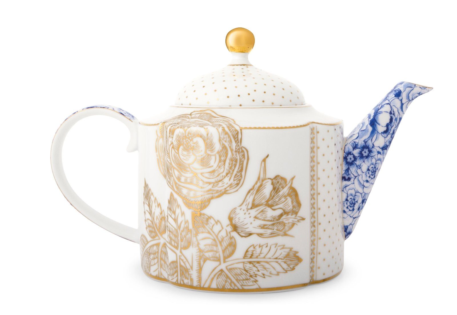 PiP Studio Teekanne Royal White Teekanne 1,65 l, Teapot Royal White 1.65ltr