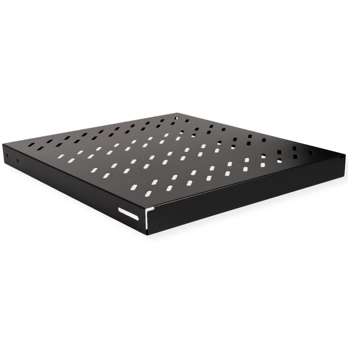 ROLINE Netzwerkschrank 19-Zoll Fachboden 1 HE, 500 T 50 kg schwarz