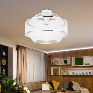 etc-shop Deckenleuchte, Leuchtmittel nicht inklusive, Deckenlampe Drahtgeflecht Esszimmer Designlampe Deckenleuchte 1