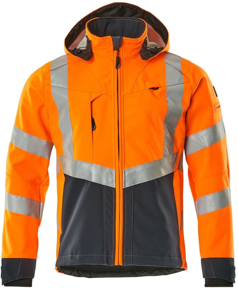 Hi-vis Orange/Schwarzblau