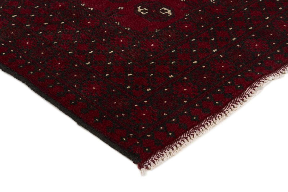 Orientteppich Afghan Akhche 103x142 rechteckig, Höhe: Orientteppich, Trading, Handgeknüpfter Nain 6 mm