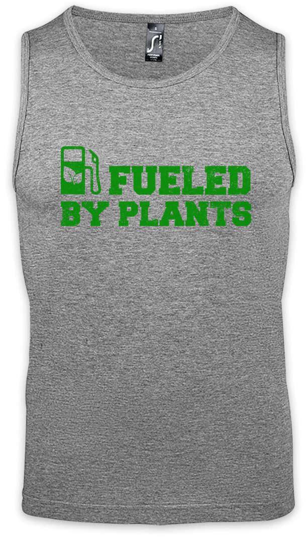 Urban Backwoods Tanktop Fueled By Plants Ärmelloses T-Shirt Pflanzen Vegan Vegetables Vegetarianism Vegetarian Vegetarisch Vegetarier