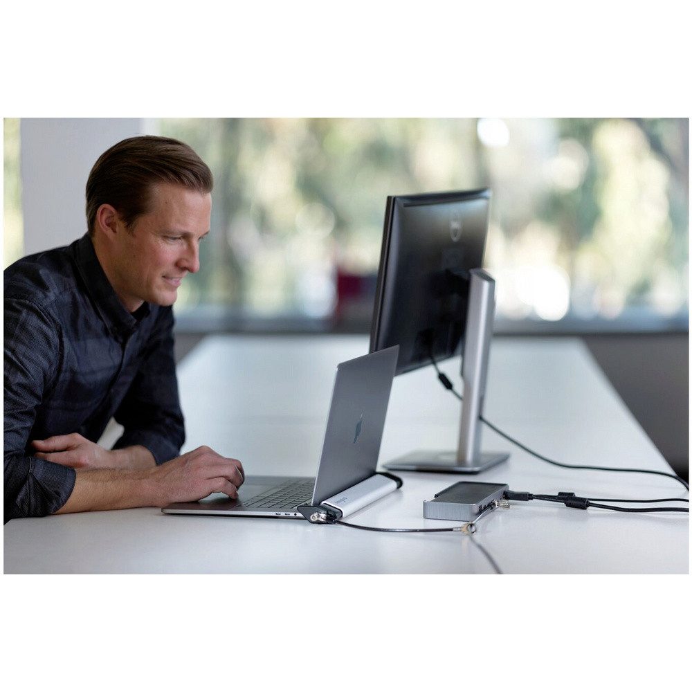 KENSINGTON Laptopschloss Kensington Laptop Schloss Laptop Locking Station 2.0 Schlüsselschloss