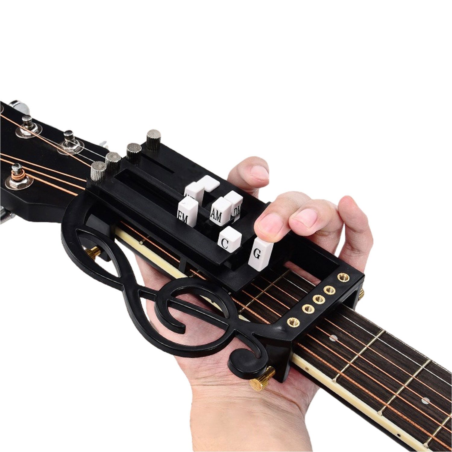 Gitarrenmechanik-Set Gitarrenlernhilfen, Akkordhilfen,Einfach zu installieren