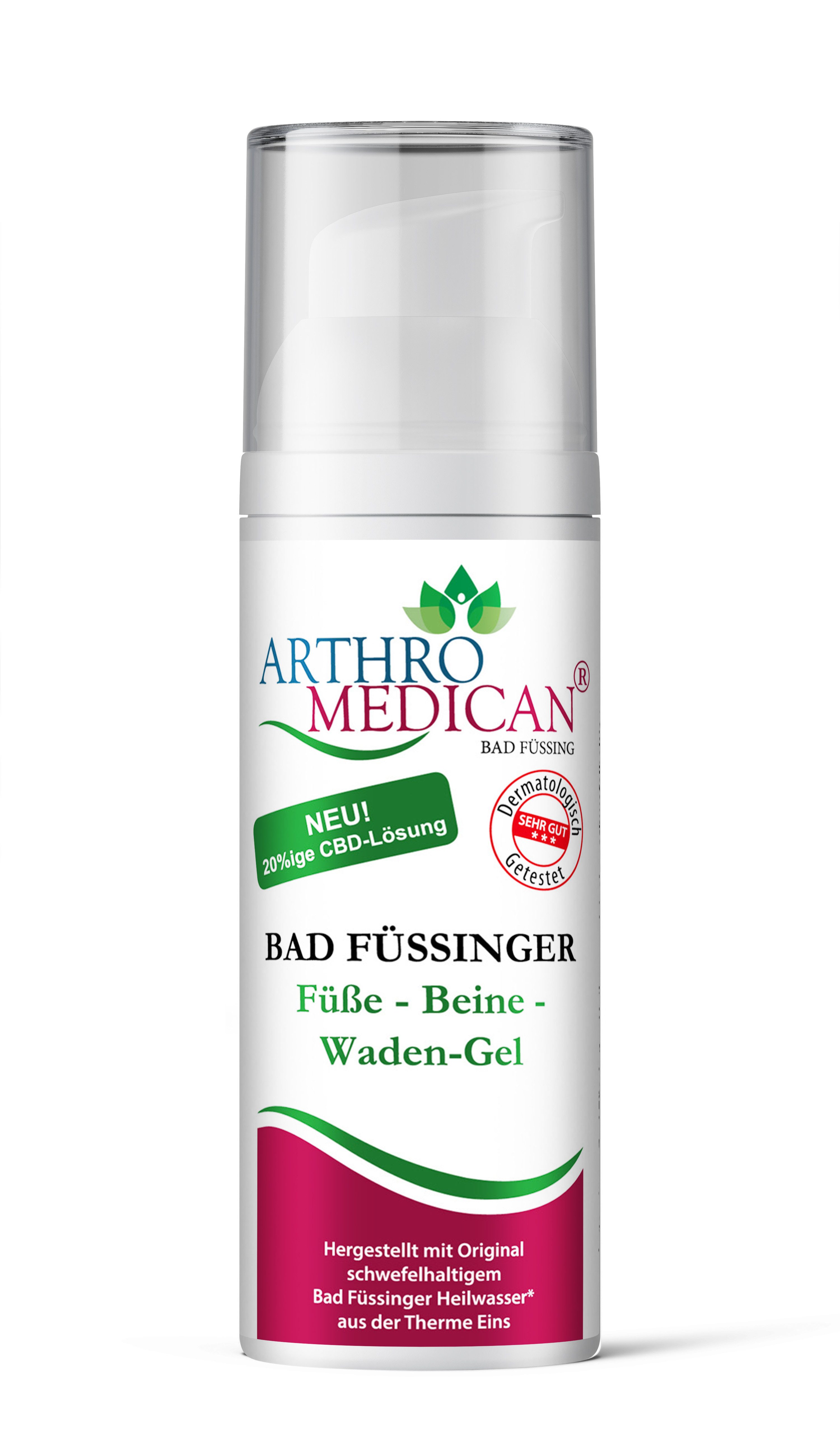 Arthro Medican Körperpflegemittel Bad Füssinger Füße-Beine-Waden-Gel