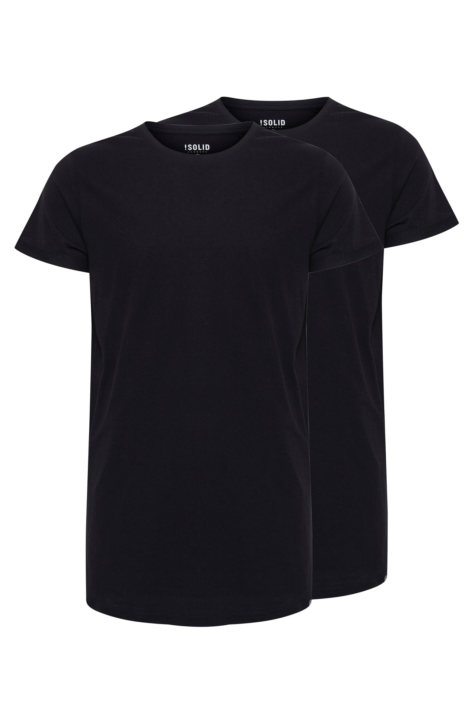 !Solid Longshirt SDLongo T-Shirt im 2er-Pack