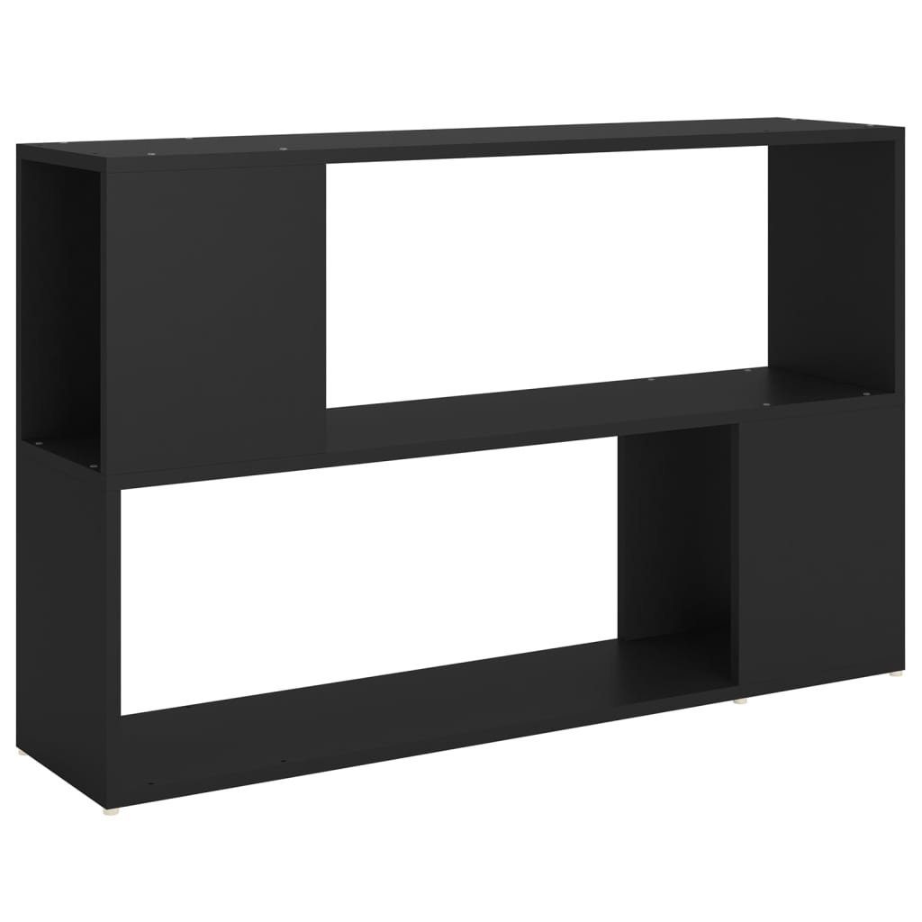 furnicato Bücherregal Schwarz 100x24x63 cm Holzwerkstoff, günstig online kaufen