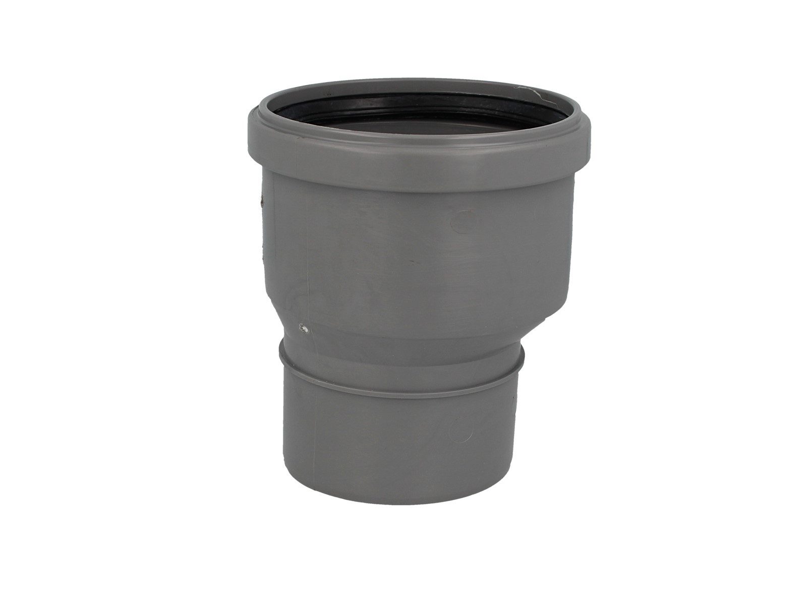 Ablaufrohr Reduzieradapter DN 110/90, exzentr. aus PP