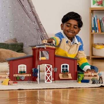 Sarcia.eu Spielfigur Schleich Farm World - Großer Bauernhof + Zubehör, Figurenset 3+