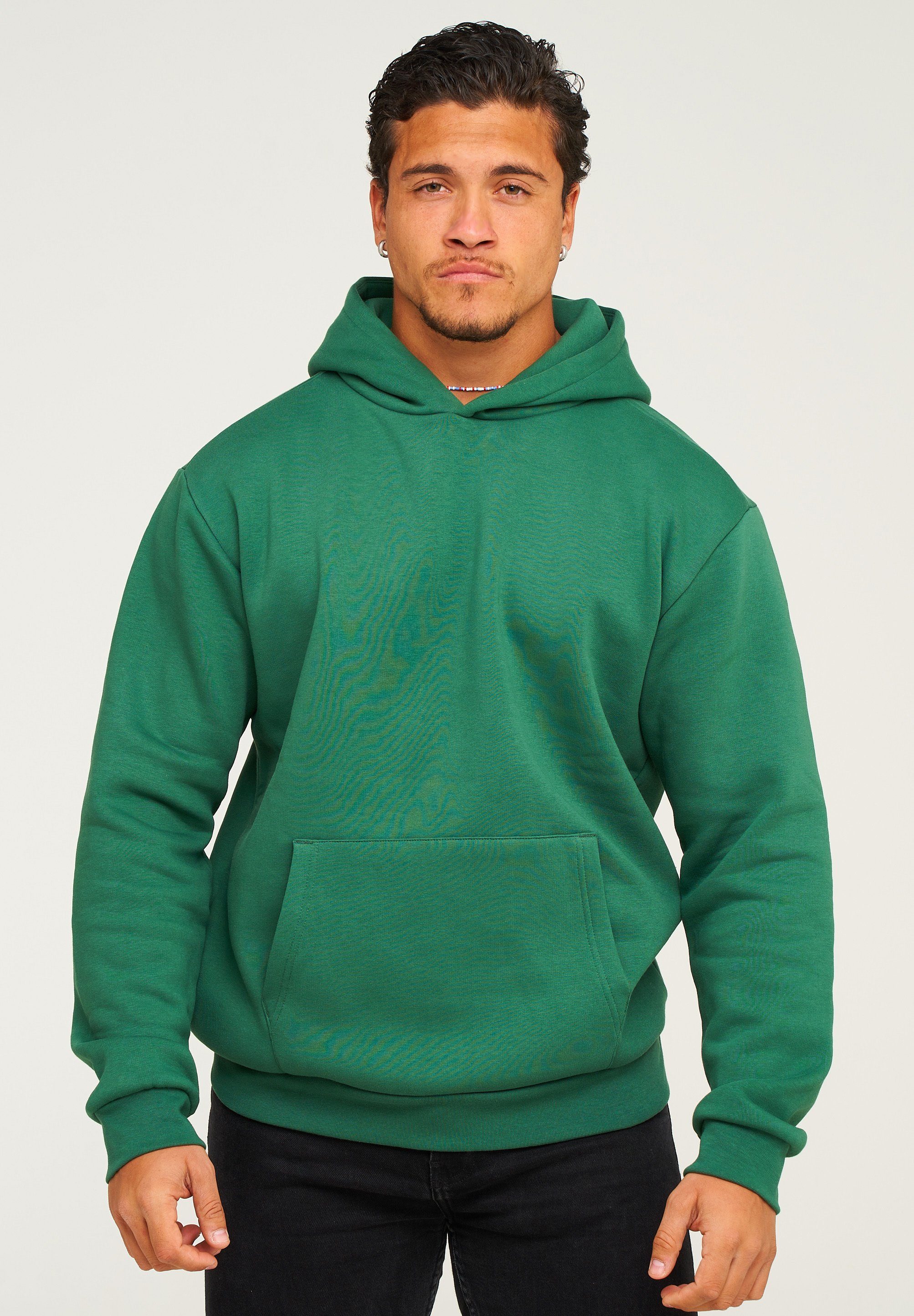 behype Hoodie BHHOBART Herren Basic Oversized günstig online kaufen
