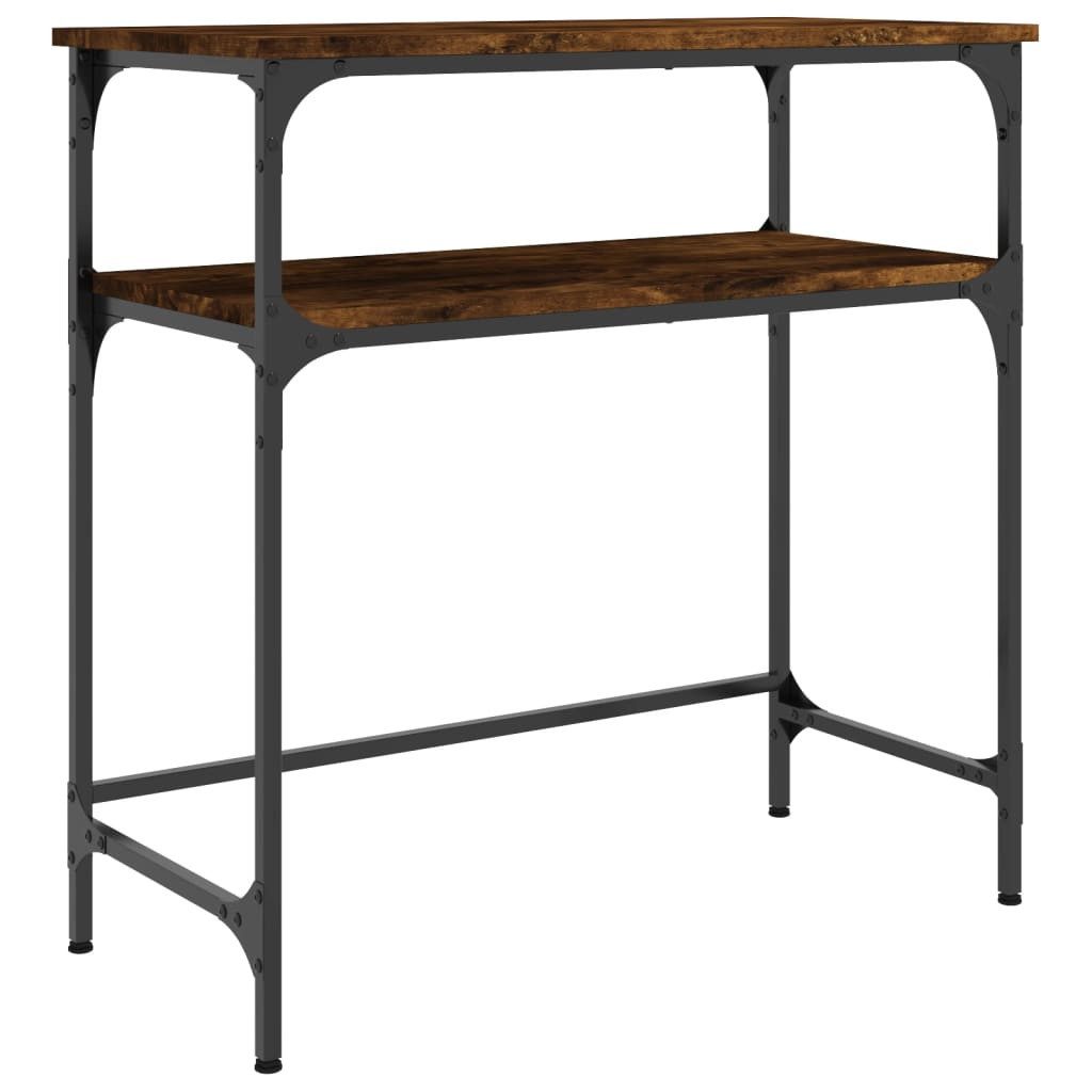 vidaXL Beistelltisch Konsolentisch Räuchereiche 75x35,5x75 cm günstig online kaufen