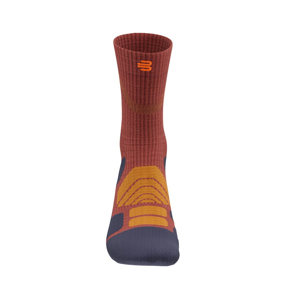 Bauerfeind Sportsocken OUTDOOR MERINO  MID CUT SOCKS mit Komfortzonen