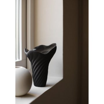 Cooee Design Dekovase Vase Fungi Schwarz (17 cm)