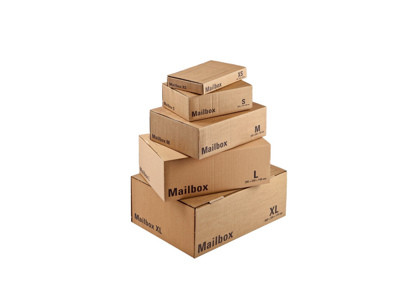 Thumbnail - COLOMPAC Versandkarton Versandkarton Mailbox CP 098.04 L braun.