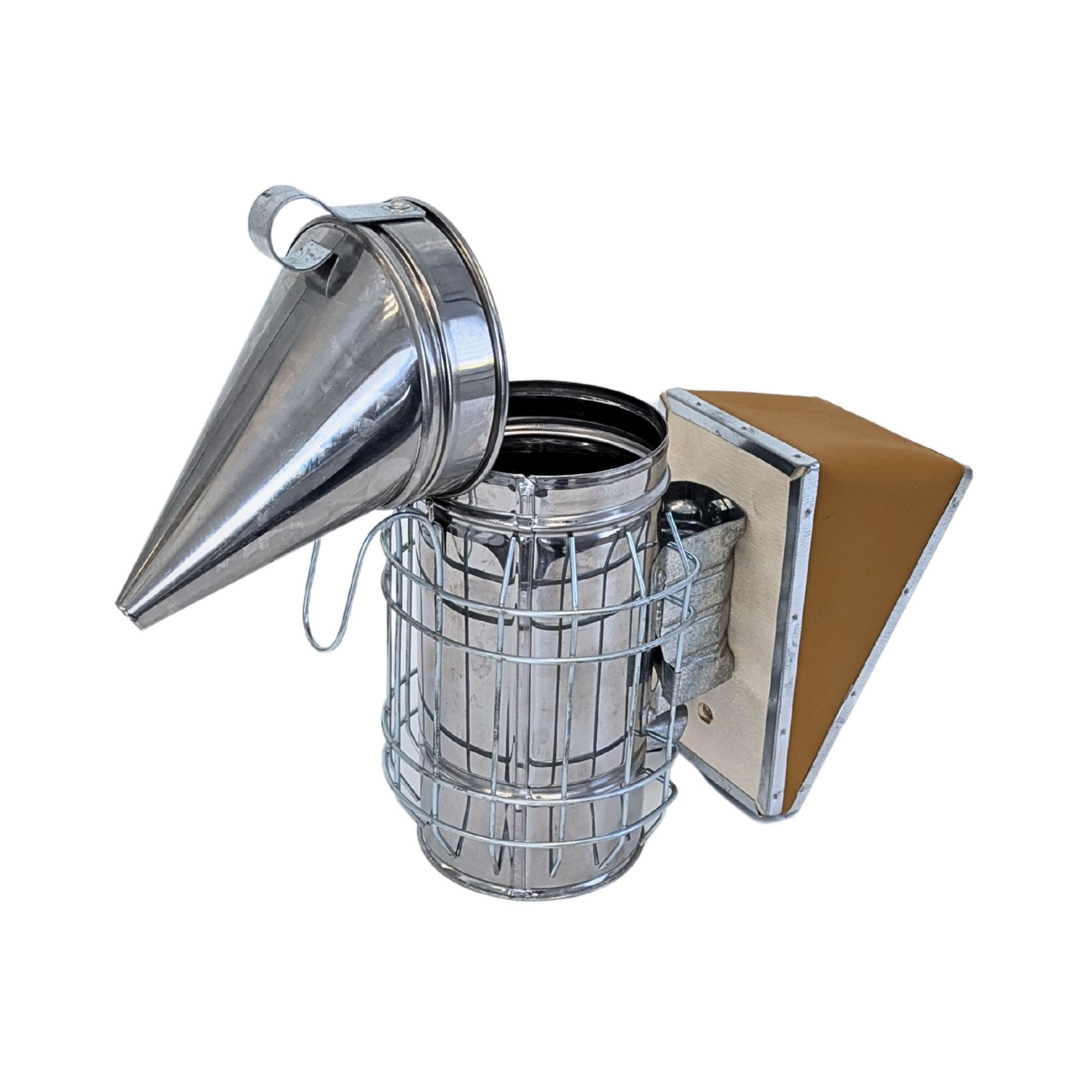 BENKA Bienenbeute Bienen Smoker BASIC 30cm hoch Rostfrei (galvanisiert), 1-tlg., Rauchbläser, Imker