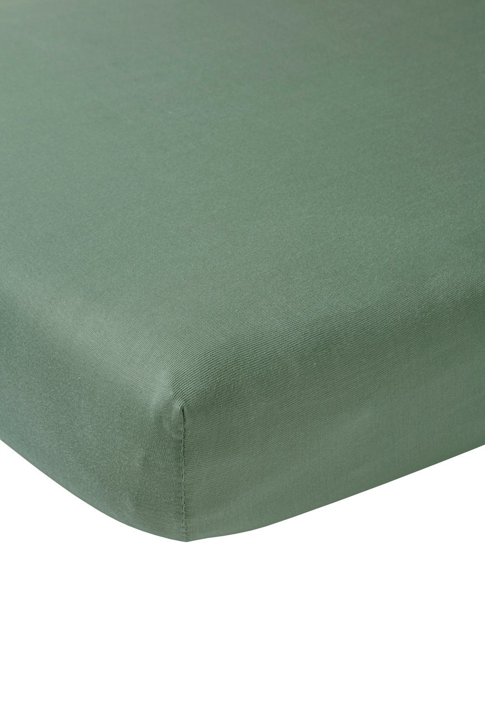 Meyco Home Spannbettlaken Uni Forest Green, günstig online kaufen