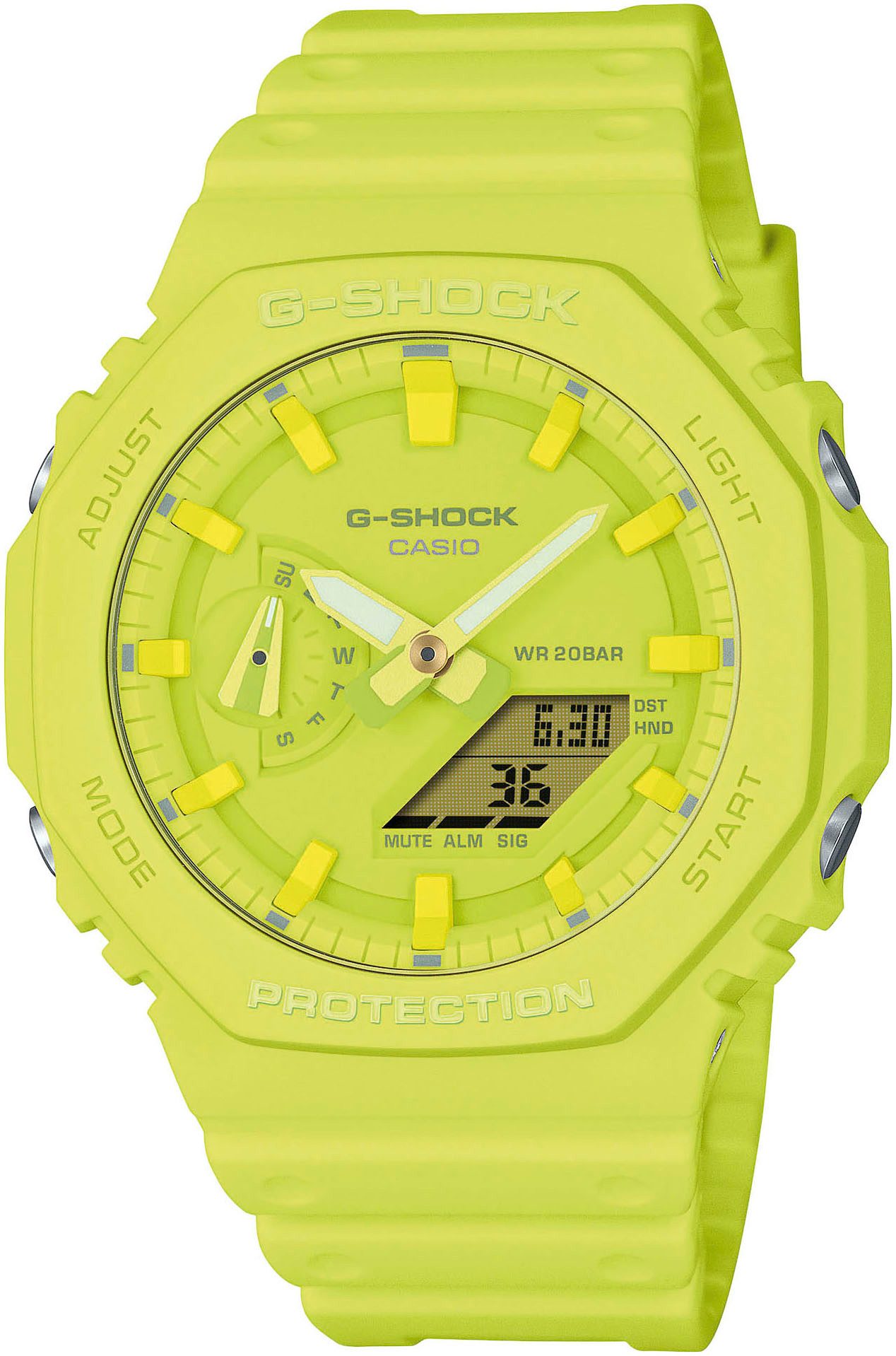 CASIO G-SHOCK Chronograph, Quarzuhr, Armbanduhr, Damen, Herren, digital, bis 20 bar wasserdicht