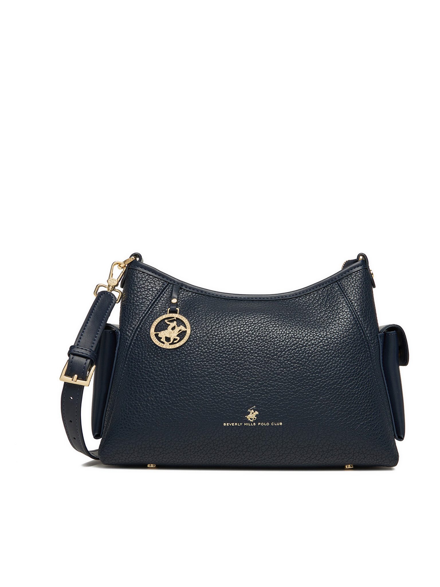 BEVERLY HILLS POLO CLUB Handtasche Beverly Hills Polo Club Damenhandtasche Marineblau BEVERLY HILLS POLO