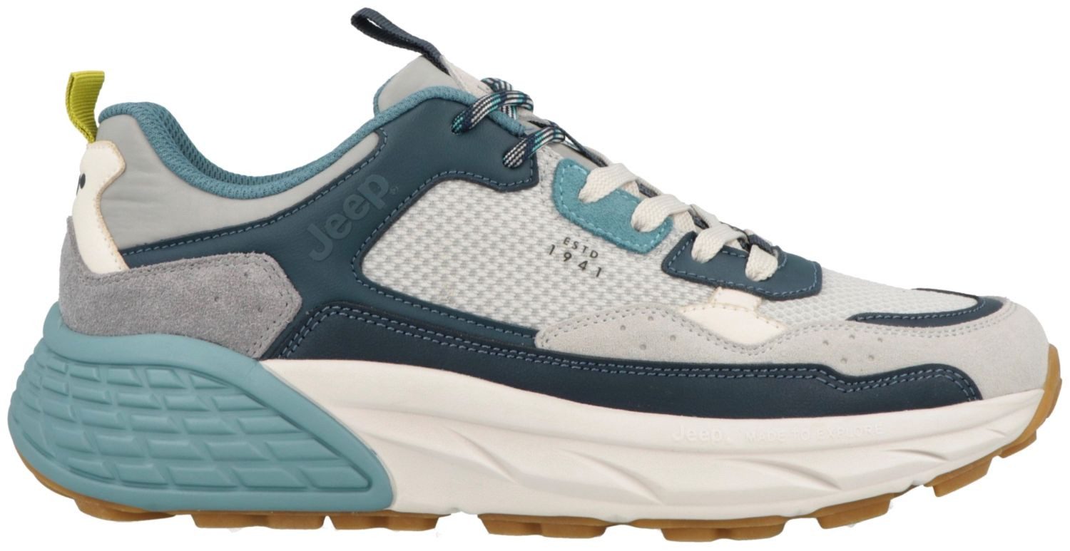 Jeep Jeep Groove Mesh LightG rey/Navy Sneaker