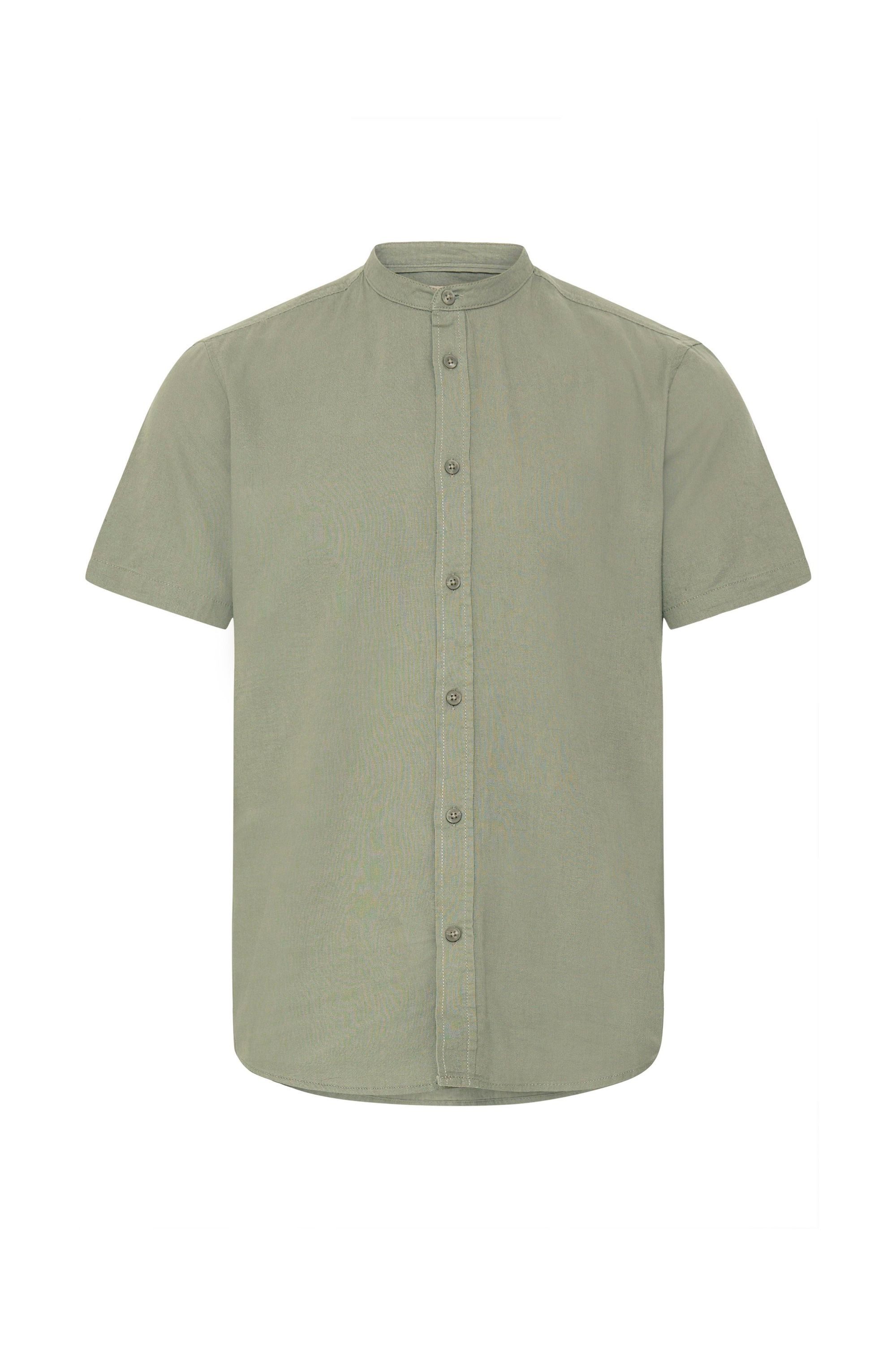 Blend Leinenhemd BHMLiam Stilvolles Kurzarmhemd aus Leinenmix günstig online kaufen