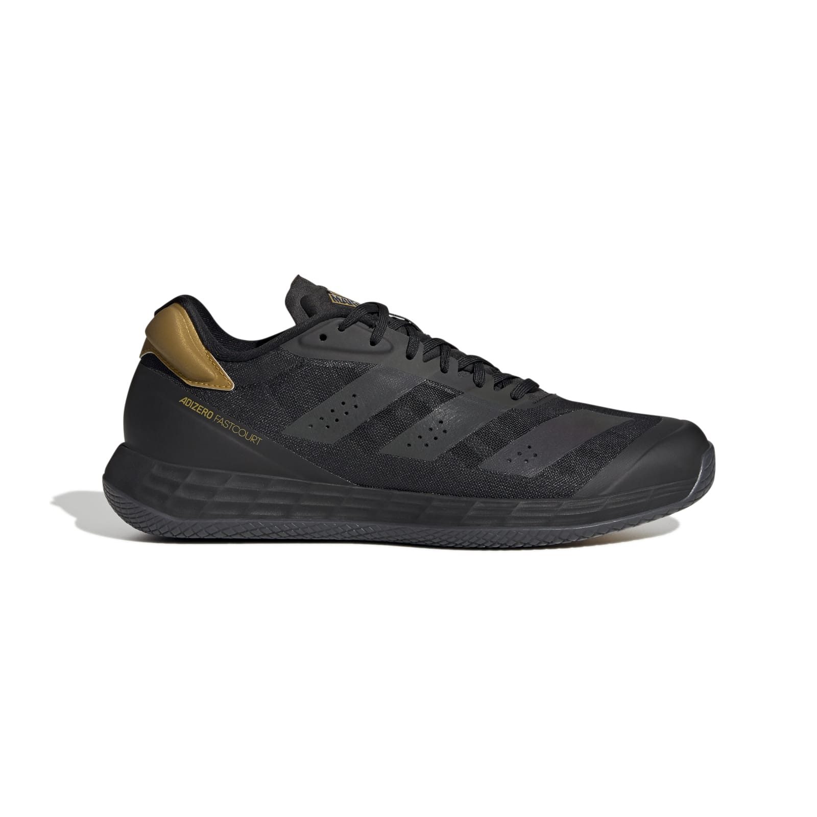 adidas Performance Hallen-Indoorschuhe Adizero Fastcourt 2.0 Marvel schwarz/gold Herren Badmintonschuh