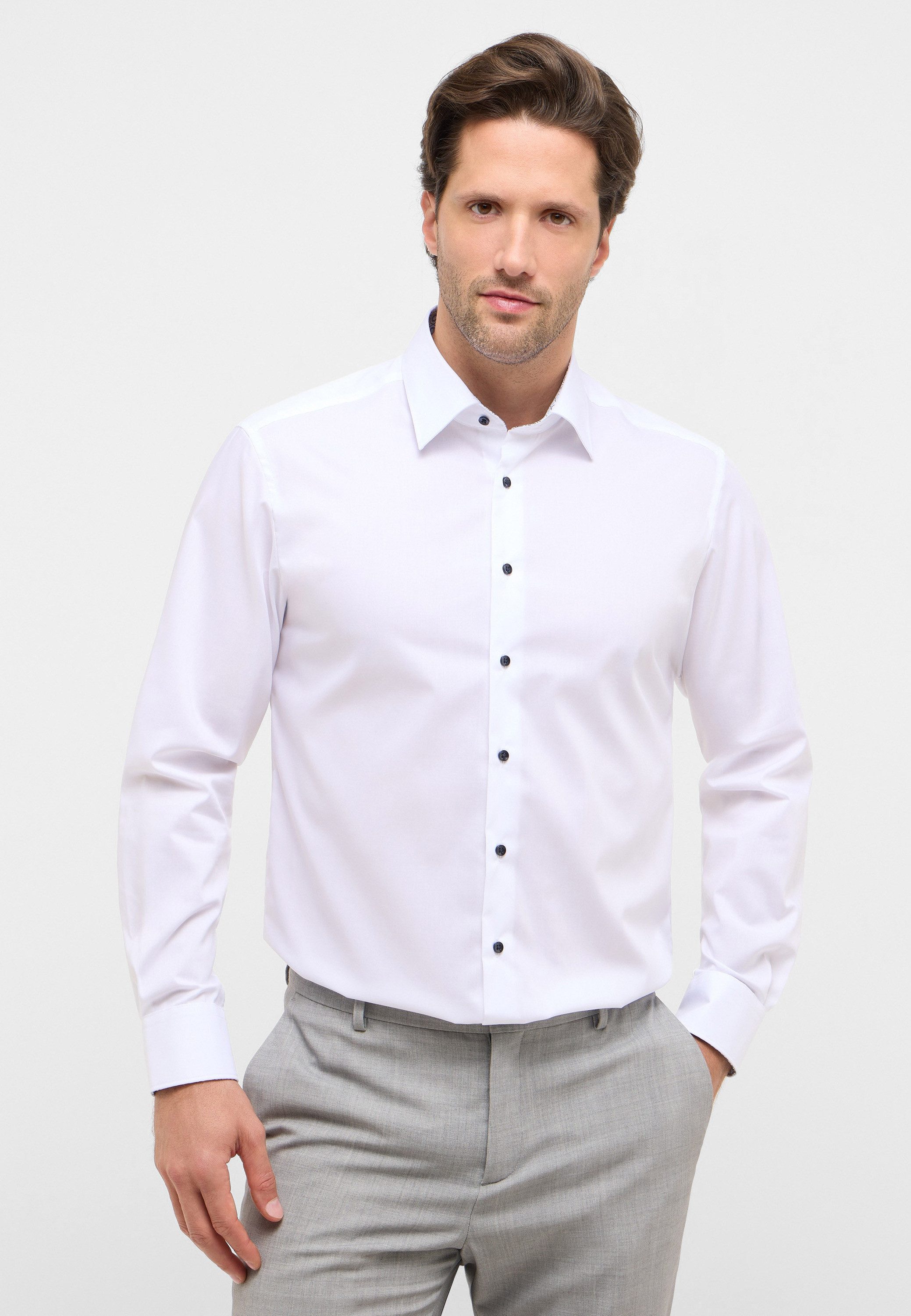 Eterna Langarmhemd MODERN FIT NON IRON (bügelfrei) günstig online kaufen