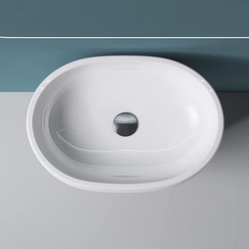 Mai & Mai Waschbecken Design Standwaschbecken freistehend Col132 Mineralguss Waschtisch