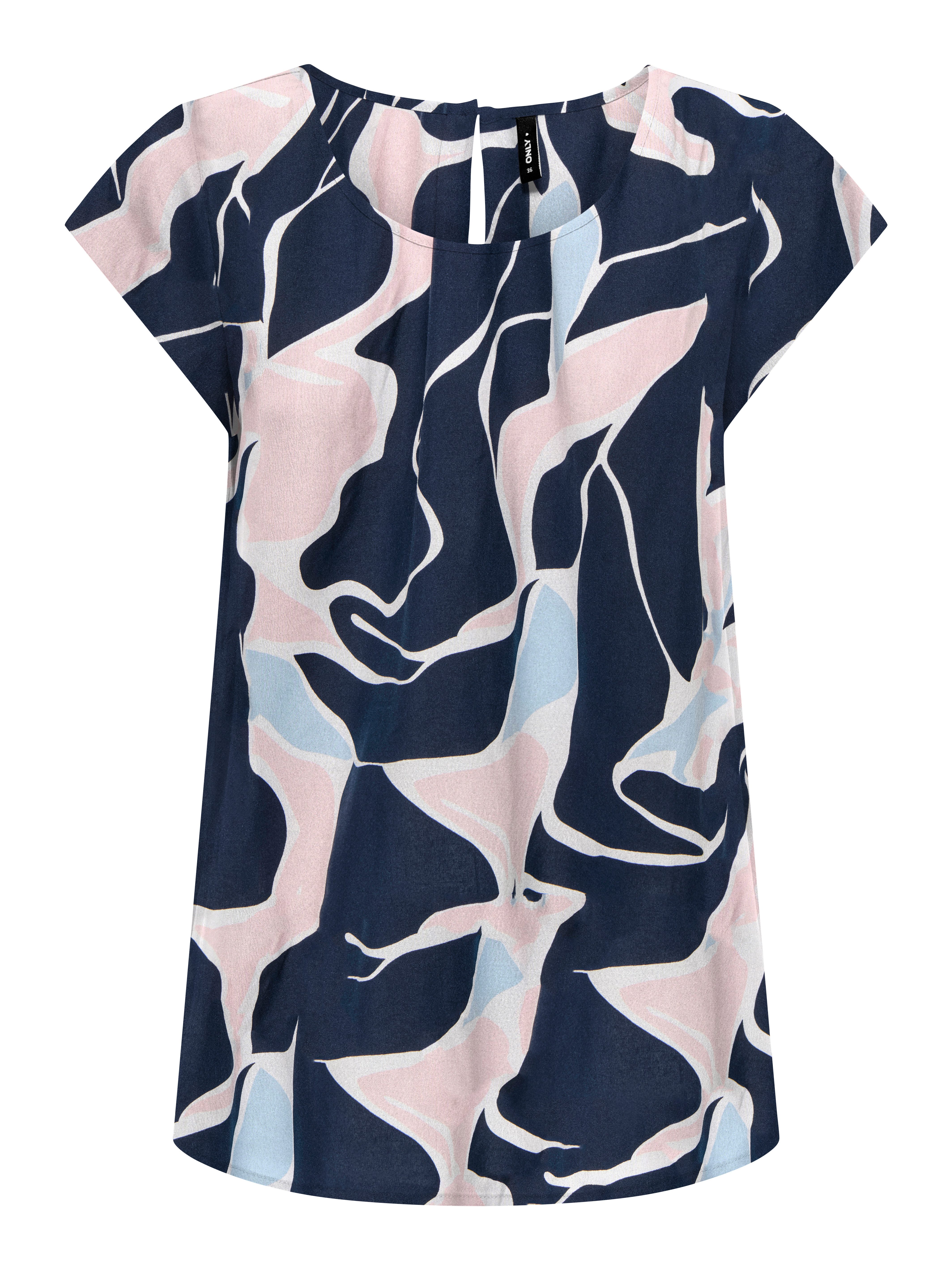 ONLY Shirtbluse ONLNOVA LIFE S/S TOP günstig online kaufen