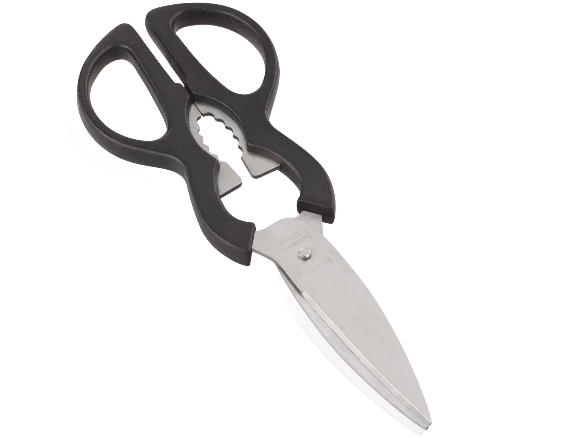 Leifheit Haushaltsschere Haushaltsschere, (1-tlg), Rostfreie Edelstahlklingen, ergonomischer Griff, multifunktional