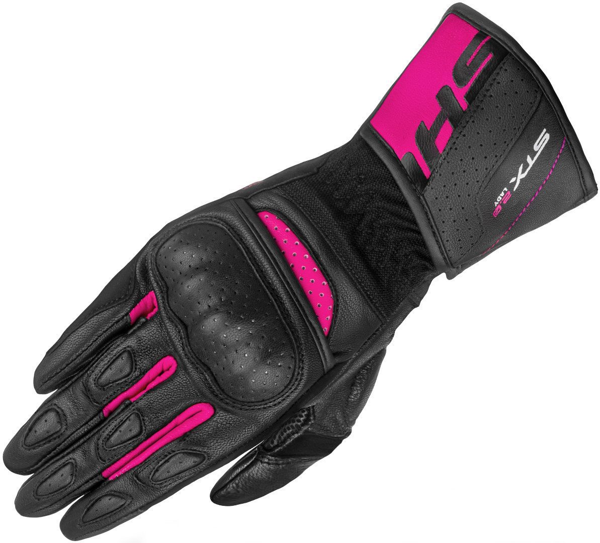 SHIMA Motorradhandschuhe STX 2.0 perforierte Damen Motorrad Handschuhe Belüftet Atmungsaktiv Visier