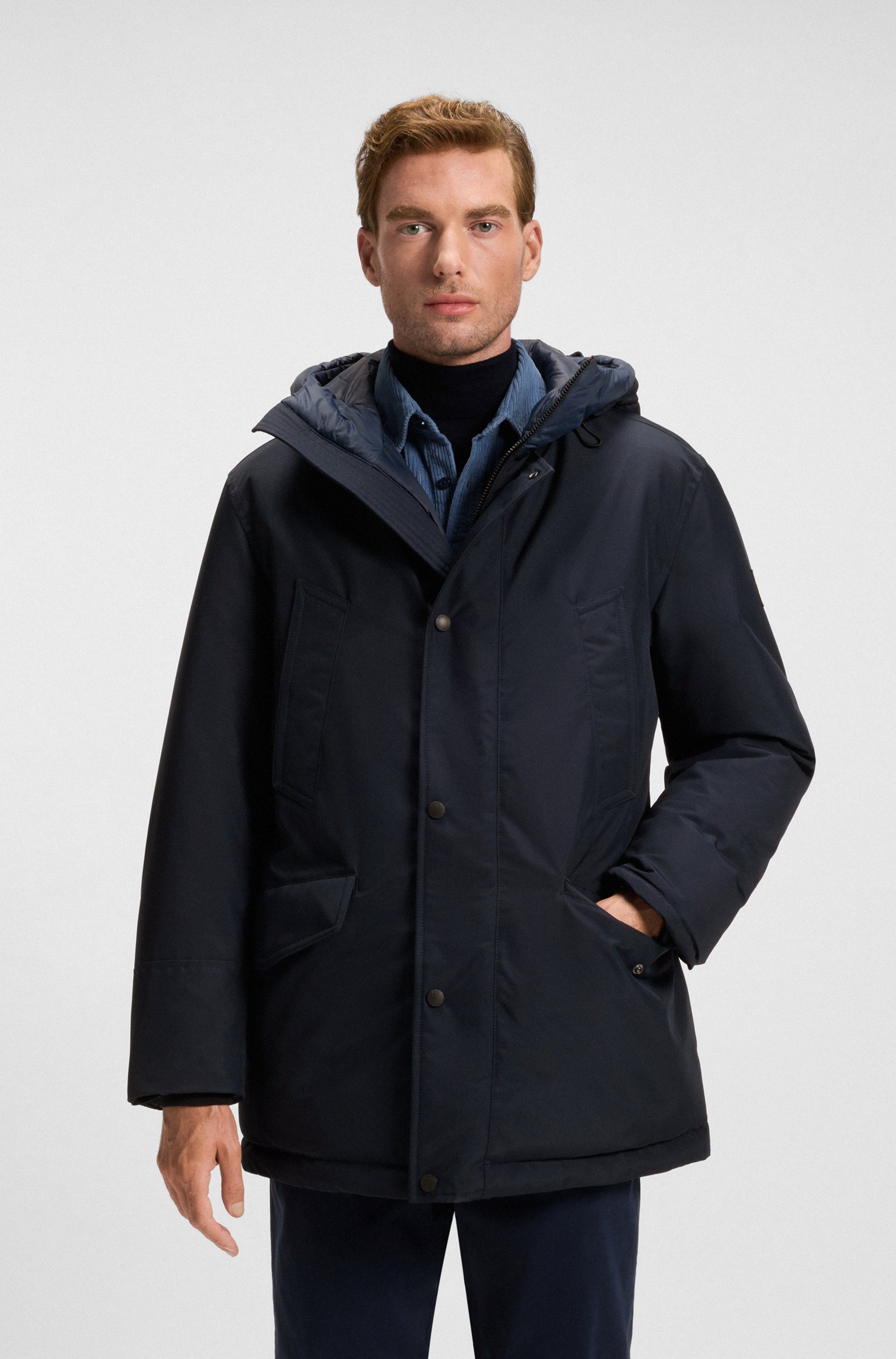 BOSS ORANGE Parka Osiass relaxed fit, günstig online kaufen