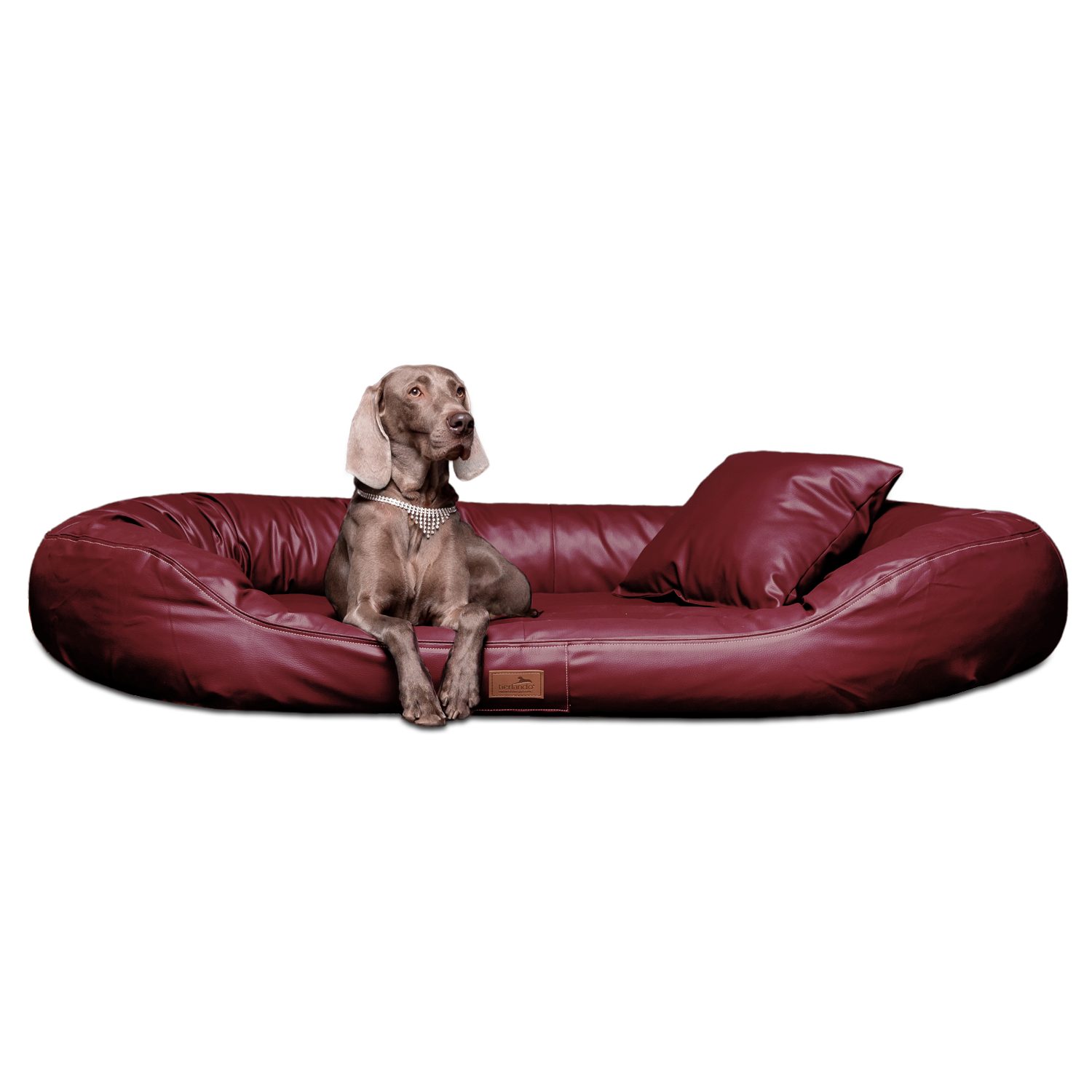 Tierbett Orthopädisches Hundebett LENNART VISCO PLUS Kunstleder