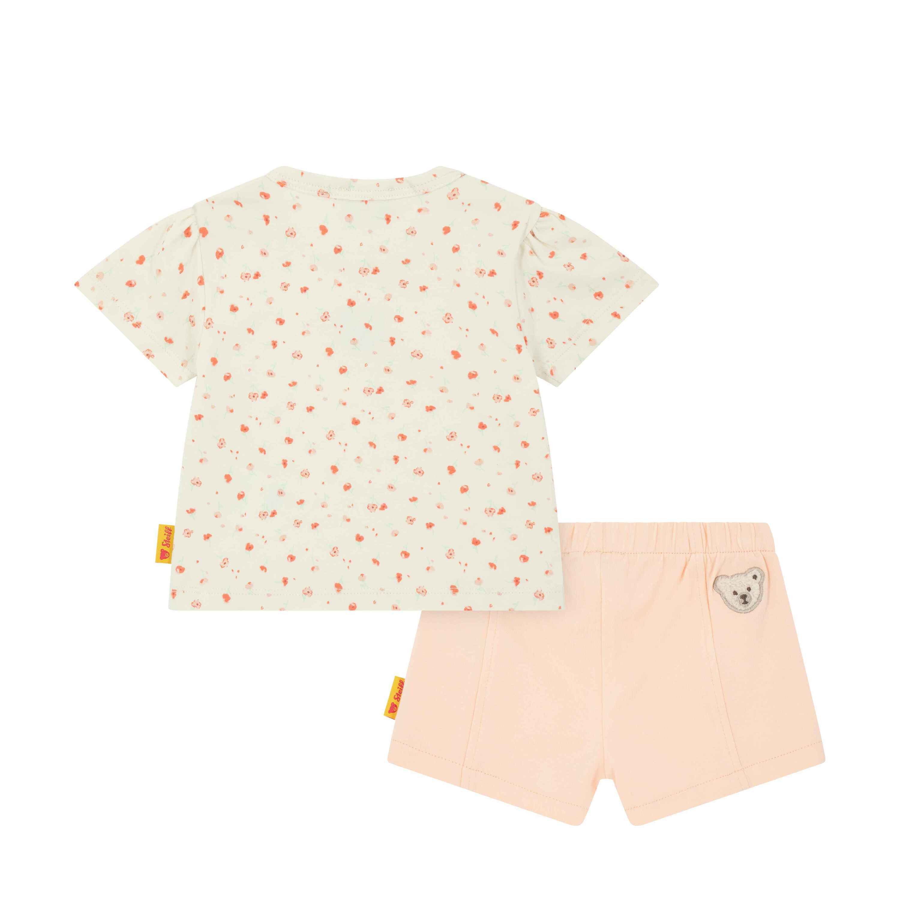 Steiff Shorts Set Shorts + T-Shirt kurzarm Sundancer, Softbund