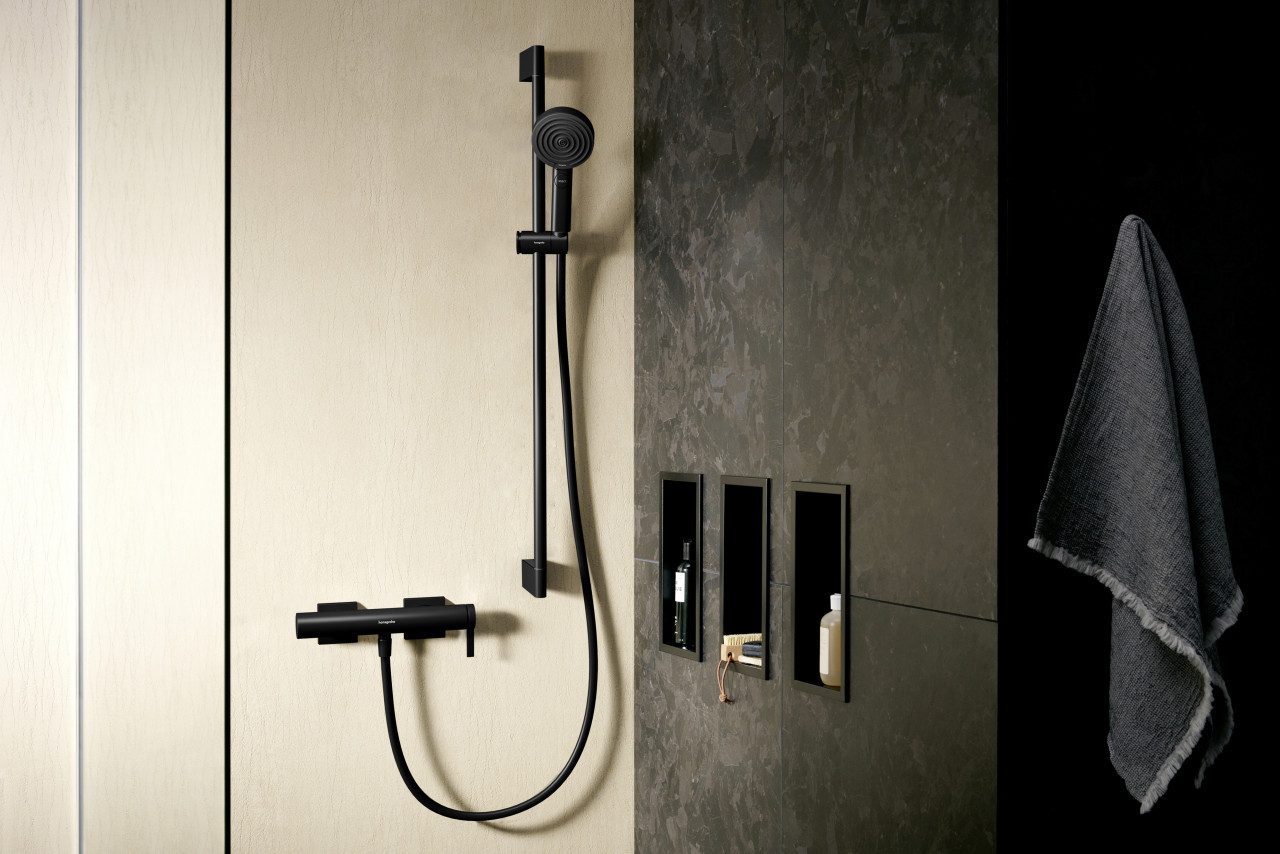 Grohe Brauseschlauch Hansgrohe Brauseschlauch Isiflex 1,6 m mattschwarz