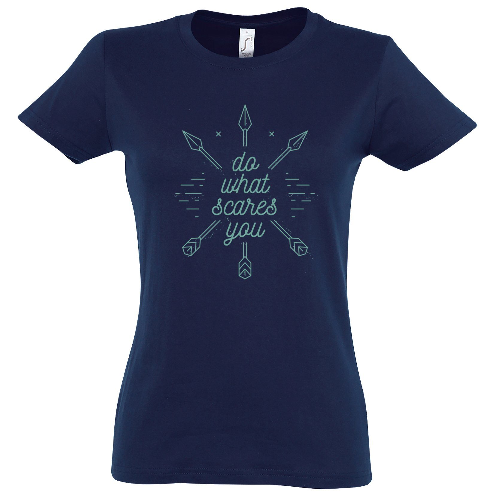 T-Shirt "Do What Scares You" Damen Shirt