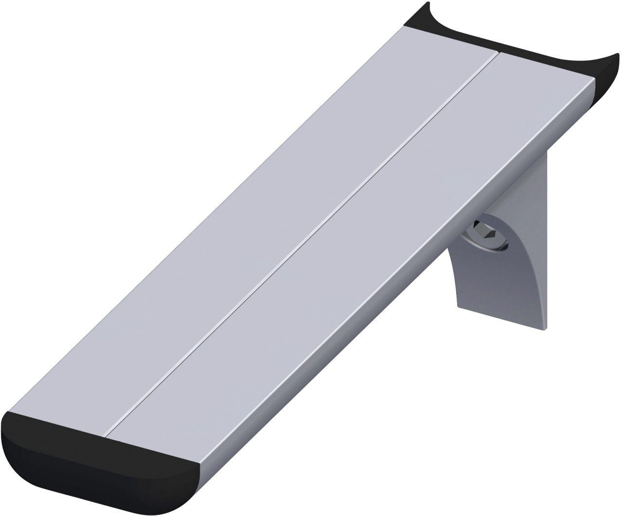 Wandregalhalter coaxis®-Regalträger 150 mm 150 x 51 mm Aluminium