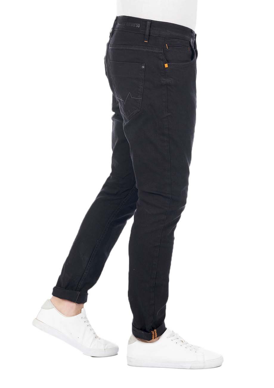 Denim riverso Tapered-fit-Jeans (B122) Denim Jeanshose Stretch Black Hose mit Tapered RIVToni Fit Herren