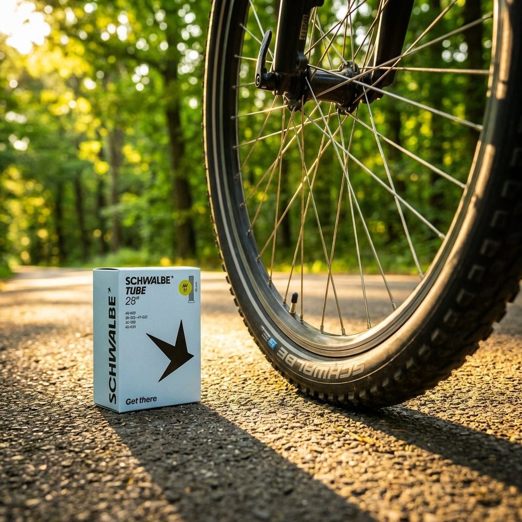 Fahrradschlauch Schwalbe AV17 Fahrradschlauch 28 Zoll (28/47-622/635) - Auto-Ventil 40
