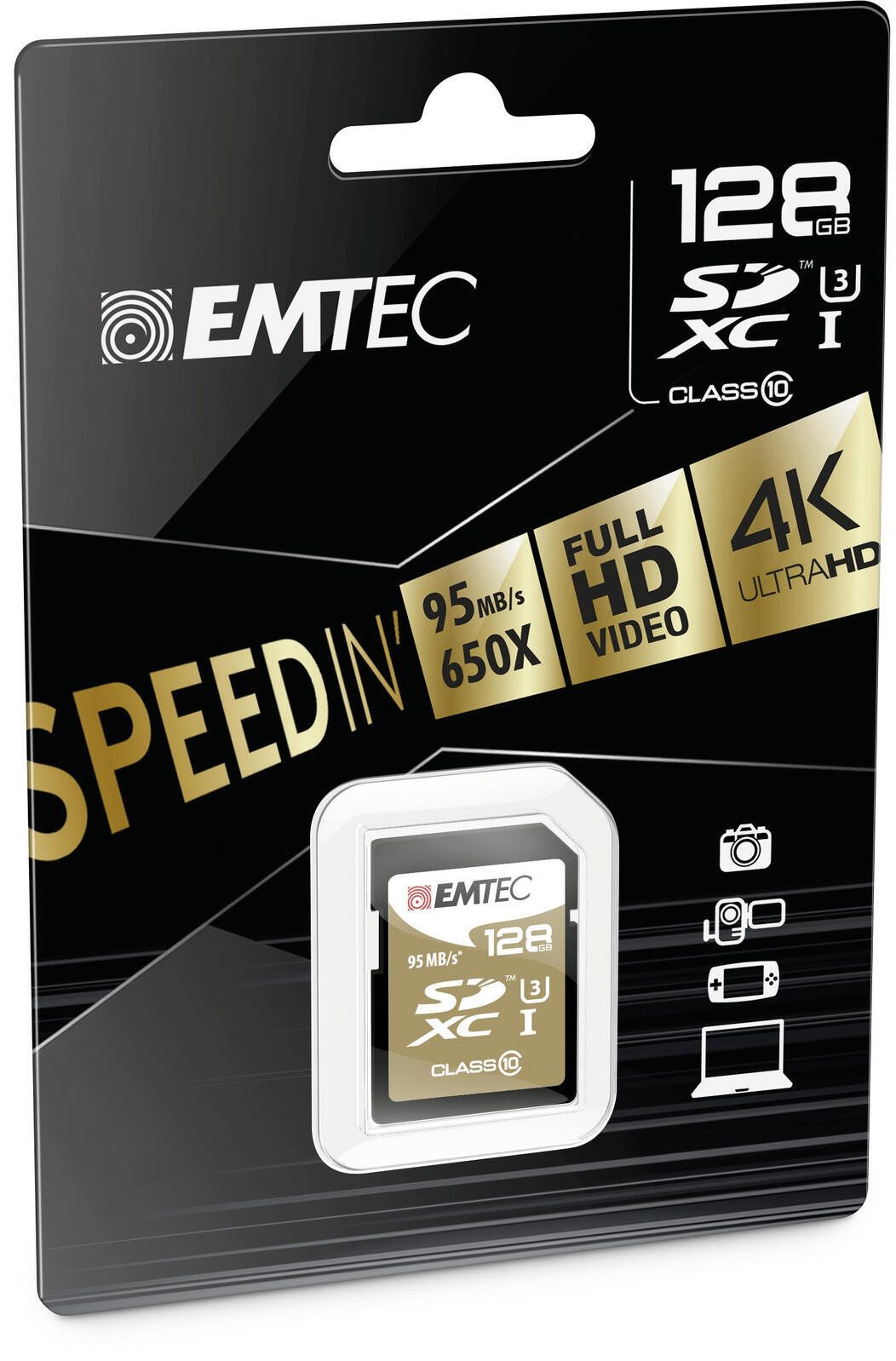 EMTEC ECMSD128GXC10SP Speicherkarte