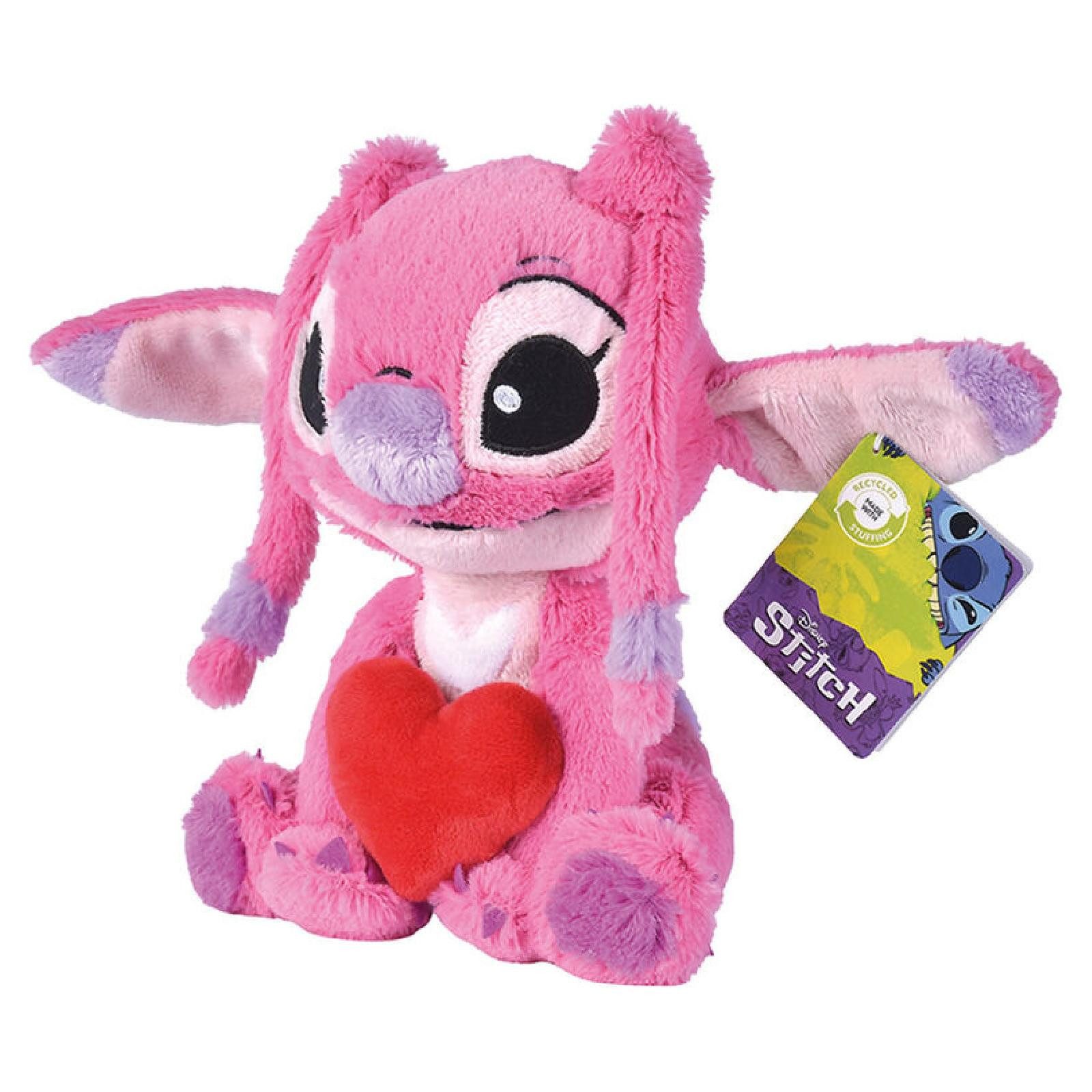 Simba Dickie Plüschfigur Stitch Angel heart Plüschfigur 25cm