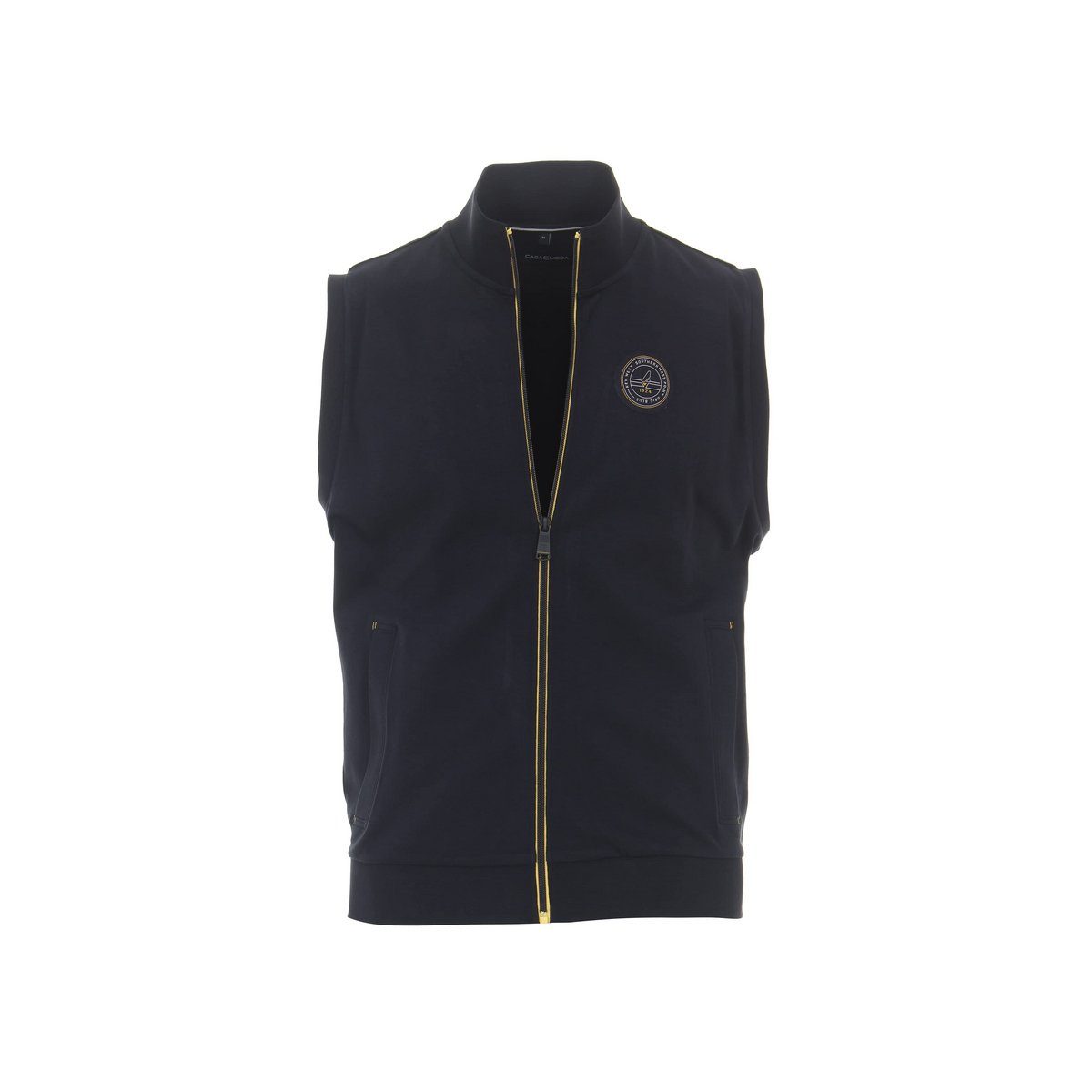 VENTI Daunenweste blau regular fit (1-tlg)
