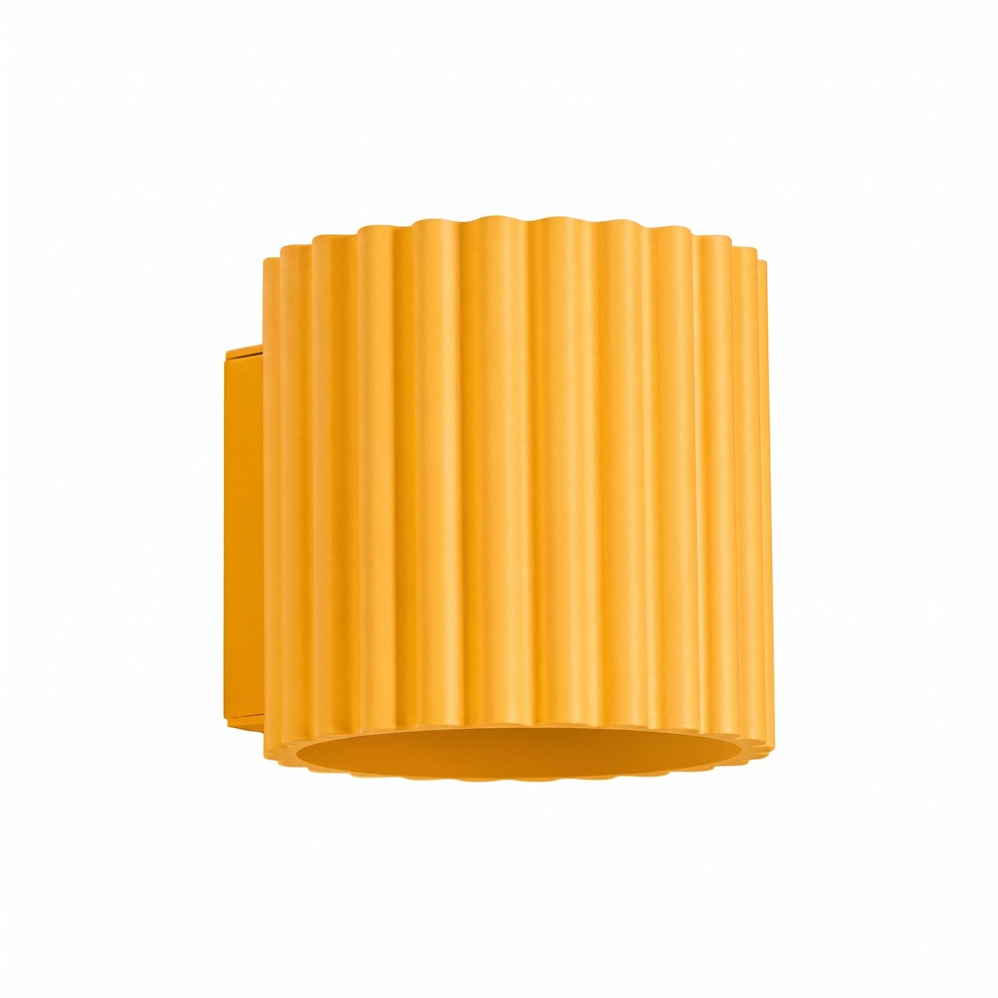 SOLLUX lighting Wandleuchte Wandleuchte AURA gelb G9, Nicht enthalten