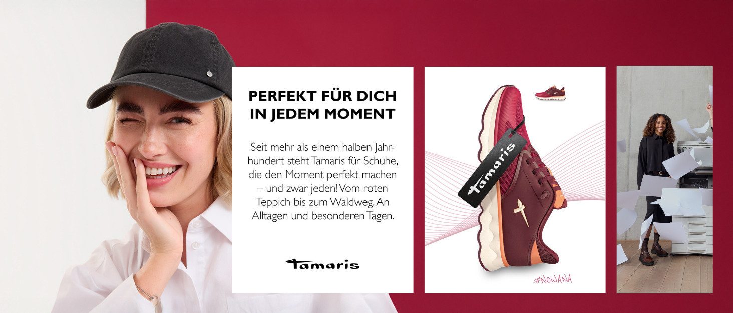 Tamaris Nowana Slip-On Sneaker, Freizeitschuh, Halbschuh, günstig online kaufen