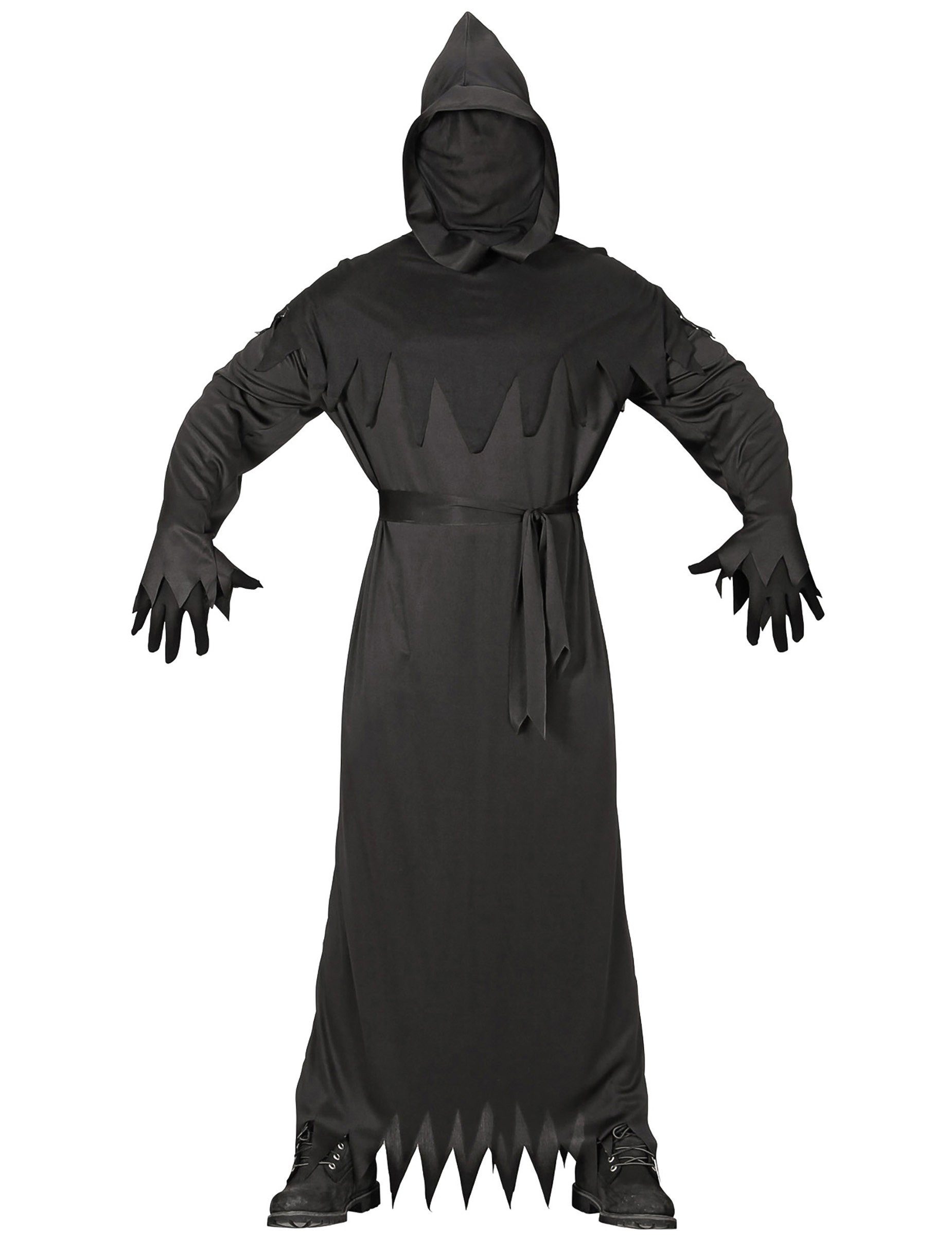 Widmann S.r.l. Kostüm Kostüm des Todes für Herren Halloween-Kostüm schwarz